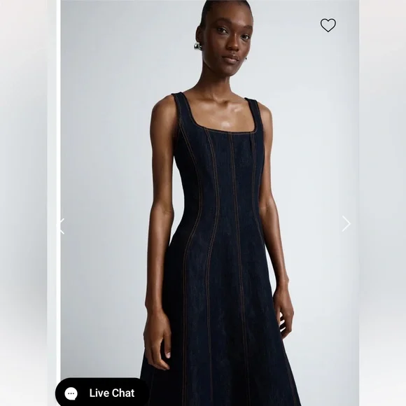 NWT Anna Quan JUSTICE DRESS (DARK INDIGO) Au 8